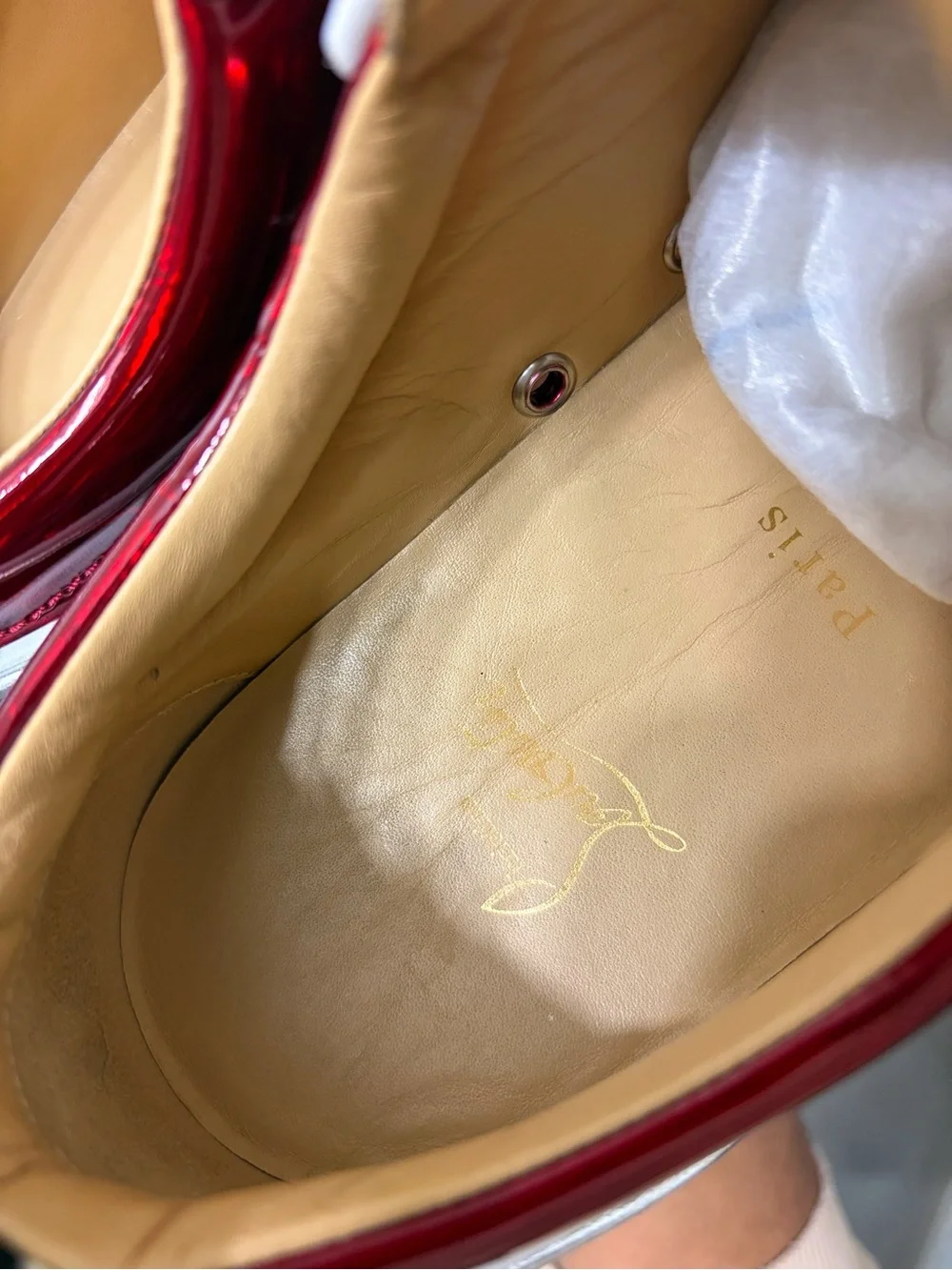 *Sold* Fun Louis Junior Spikes Flat 'Version Loubi'